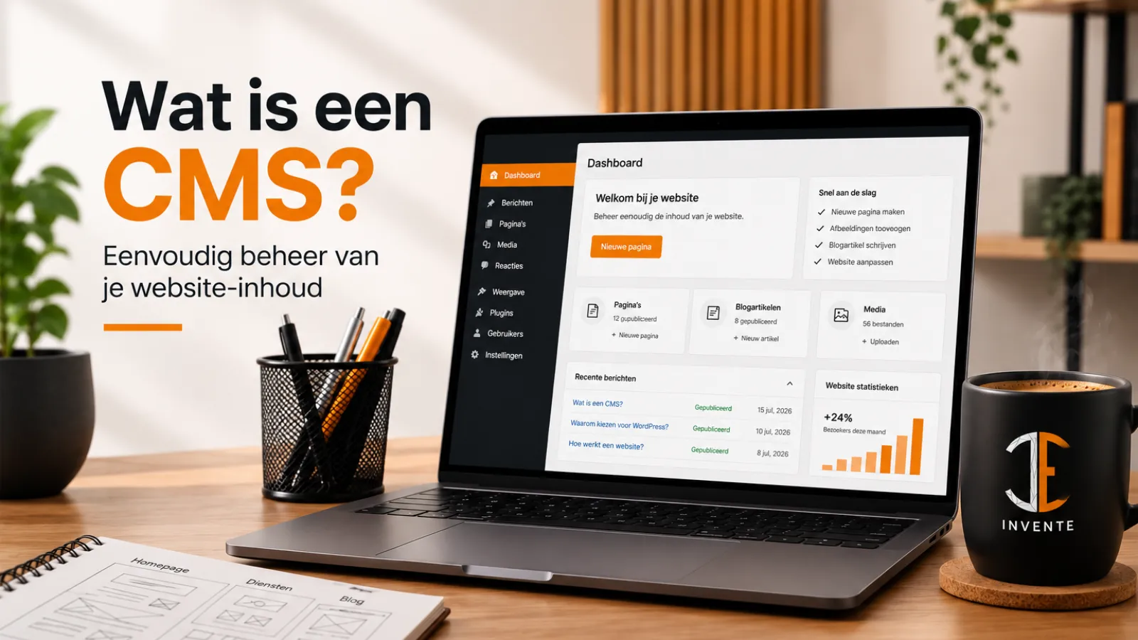 Wat is een CMS? Eenvoudig uitgelegd voor ondernemers