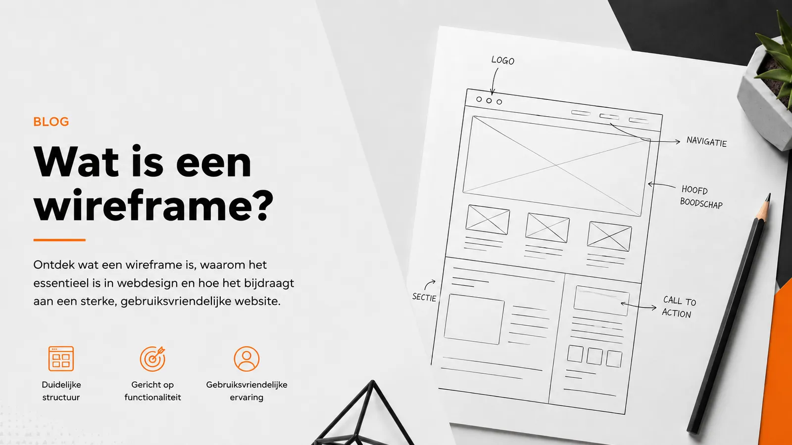 Wat is een wireframe? 6 voordelen voor een professionele website